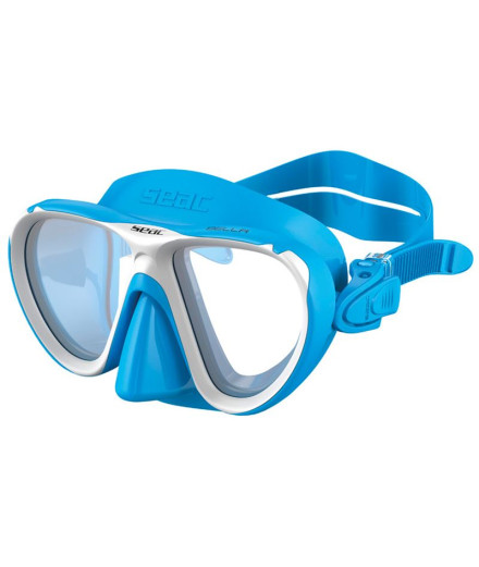 Plongée Seac Bella S/Az Blue, Masque en silicone bleu
