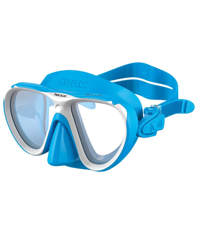 Plongée Seac Bella S/Az Blue, Masque en...