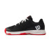 Chaussures Tennis Wilson Enfant de Rush Pro Noir/Rouge/Blanc