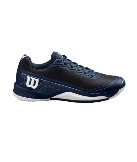 Chaussures Tennis Wilson Homme de Rush Pro Clay Navy/White