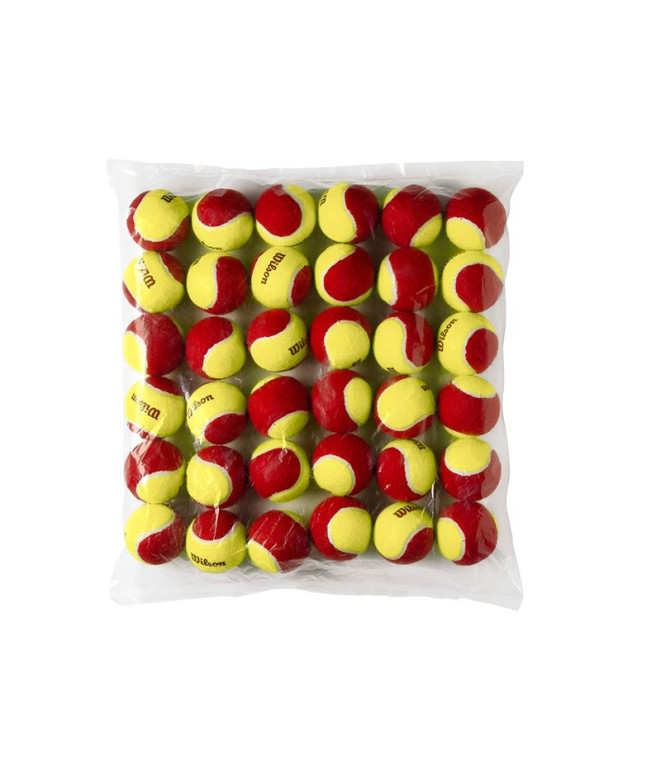 Balles Tennis Wilson Starter Pack de Rouge...