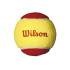 Balles Tennis Wilson Starter Pack de Rouge Tball 36 Jaune
