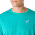 T-shirt Running Haut Homme par ASICS ASICS ASICS Icon Ss Wave Teal