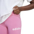 Collants adidas Fille Jg Lin 230 pnkfus/blanc