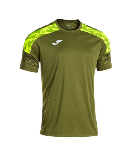 T-shirt Joma Enfant Championnat VIII Vert/Jaune fluo