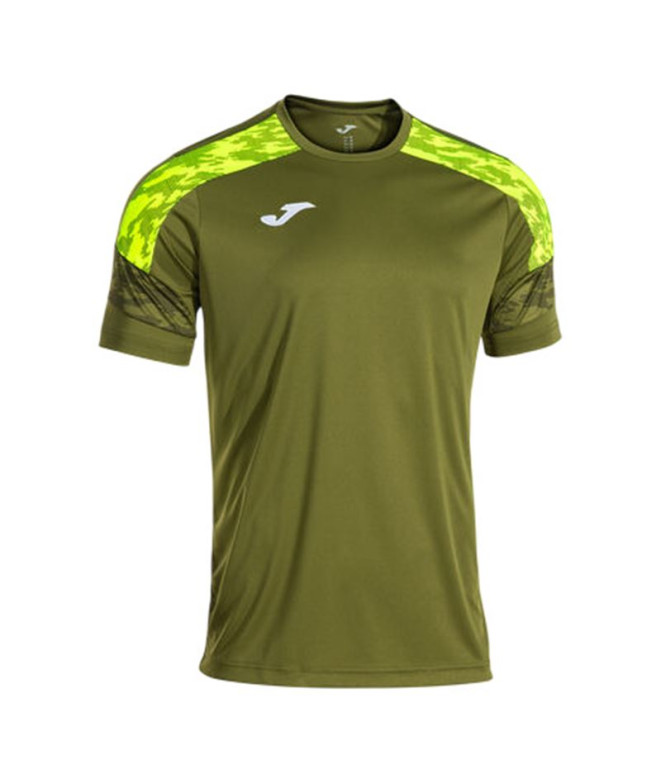 T-shirt Joma Enfant Championnat VIII Vert/Jaune...