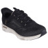 Chaussures Skechers Step Femme Glide- Gratify - Noir/Or