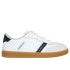Chaussures Skechers Enfant Zinger Street Blanc0 Synthétique/cuir/bordures noires