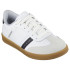 Chaussures Skechers Enfant Zinger Street Blanc0 Synthétique/cuir/bordures noires