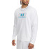 Sweat Under Armour Homme Rival Terry Logo Crew Blanc
