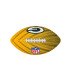 Balle de Football Americano Wilson Nfl Team Tailgate Fb Gb Jr Green yellow
