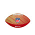 Balle de Football Americano Wilson Balle de foot Nfl Team Tailgate Fb Sf Jr Rouge/Or
