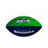 Balle de Football Americano Wilson Nfl Team Tailgate Fb Se Jr Bleu Vert