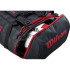 Sac de DeporteBasket-ball Wilson Wilson de Duffel noir/rouge