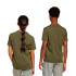T-shirt adidas Enfant Lin 160 Vert foncé/Noir