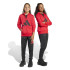 adidas Enfant Tracksuit Big Logo Rouge/Noir