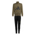 adidas Enfant Tracksuit Big Logo Vert foncé/Noir