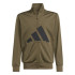 adidas Enfant Tracksuit Big Logo Vert foncé/Noir