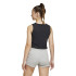T-shirt adidas Fille Jg Linear Tank Noir/Blanc