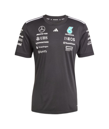 T-shirt adidas Homme Motos Sport Noir/Blanc