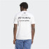 T-shirt adidas Homme Motor Sport Blanc/Noir