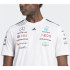 T-shirt adidas Homme Motor Sport Blanc/Noir