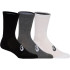 Chaussettes ASICS 3PPK Crew Noir/Gris/Blanc