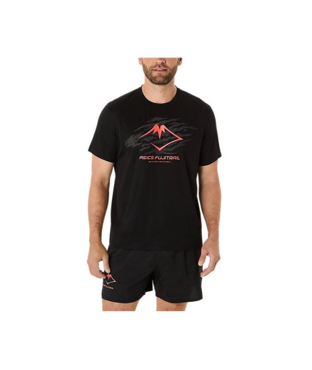T-shirt Trail Haut Homme de ASICS Fujitrail Logo Ss...