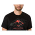 T-shirt Trail Haut Homme de ASICS Fujitrail Logo Ss Noir/Carbone/Coral