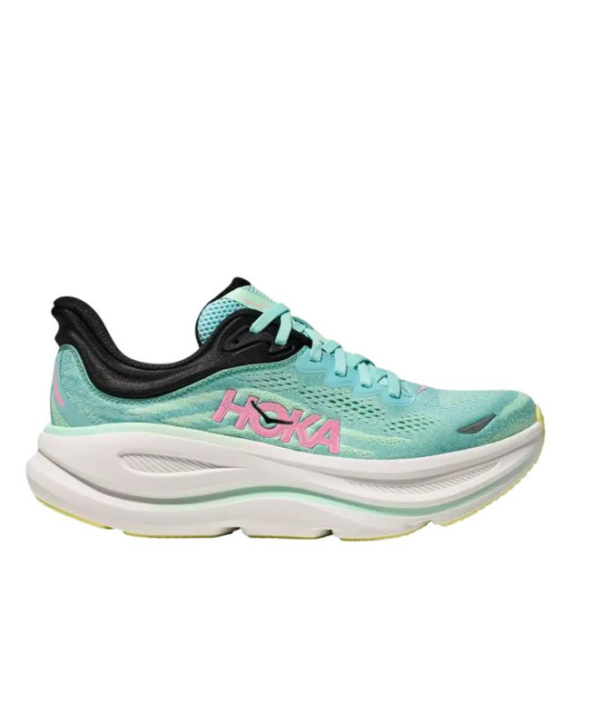 Chaussures Running Enfant de Hoka Bondi 9 Blue...