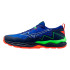 Chaussures Trail Mizuno Homme de Wave Daichi 9 Bleu cobalt