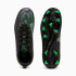 Football Enfant Puma Future 8 Play Fg/Ag Boots Black-Silver-Green