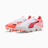 Chaussures de Football sala Puma Ultra 5 Match Fg/Ag, Blanc Homme