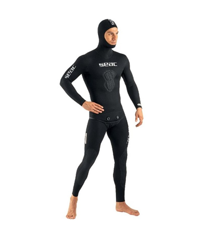 Veste Pantalons Homme + Seac Black Shark 3 Mm...