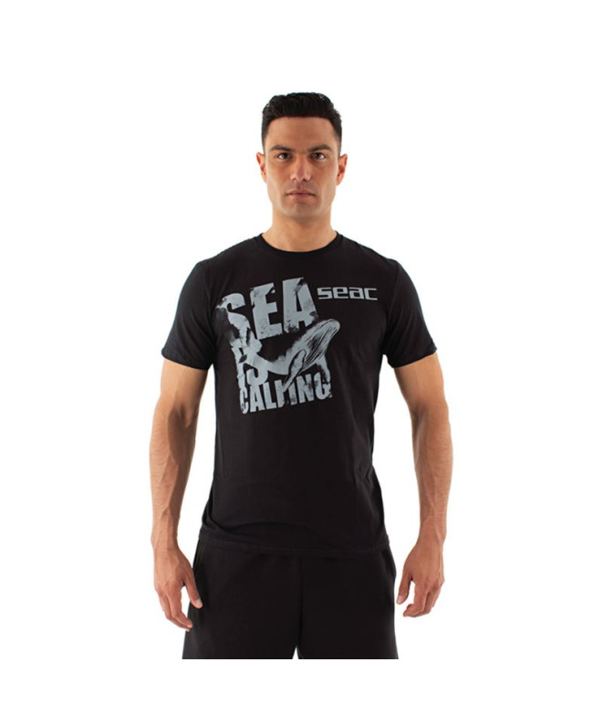 T-shirt Homme Seac M/C 2022 Noir