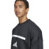 Sweat adidas Homme Z.N.E. Crw Noir/Blanc