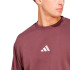 Sweat adidas Homme Feelcozy Swt Rubaur/Blanc