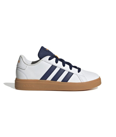 Chaussures adidas Court Enfant Grand 2.0 Blanc