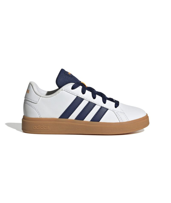 Chaussures adidas Court Enfant Grand 2.0 Blanc