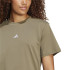 T-shirt adidas Femme Sl Sj Vert foncé/Blanc