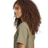 T-shirt adidas Femme Sl Sj Vert foncé/Blanc