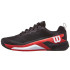 Chaussures Tennis Wilson de Rush Rush Pro 4.5 Clay Black/Red Homme