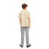 T-shirt Enfant Jack & Jones Joranatomy Skull Ss Crew Neck Sn Antique White