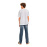 T-shirt Enfant Jack & Jones Joranatomy Skull Ss Crew Neck Sn Bright White