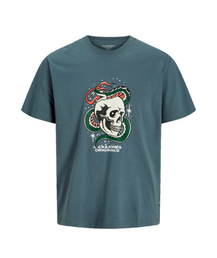 T-shirt Enfant Jack & Jones Joranatomy Skull Ss Crew Neck...