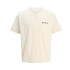 T-shirt Homme Jack and Jones Jorsnake Blanc antique