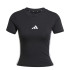 T-shirt adidas Femme 3Bandas Sj Baby Noir/Blanc