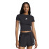 T-shirt adidas Femme 3Bandas Sj Baby Noir/Blanc