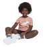 T-shirt adidas Enfant Lk Adrpt Brown