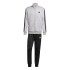 adidas French Terry Homme Tracksuit 3Bandas Tt Ts Gray